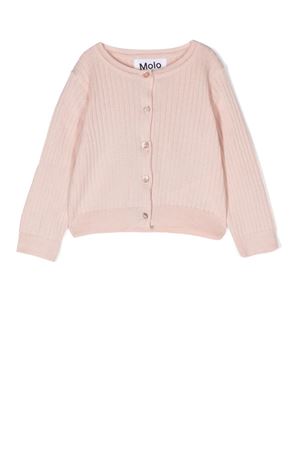 Cardigan in cotone rosa MOLO KIDS | 4S23K3018151